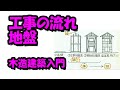 工事の流れ、地盤 木造建築入門