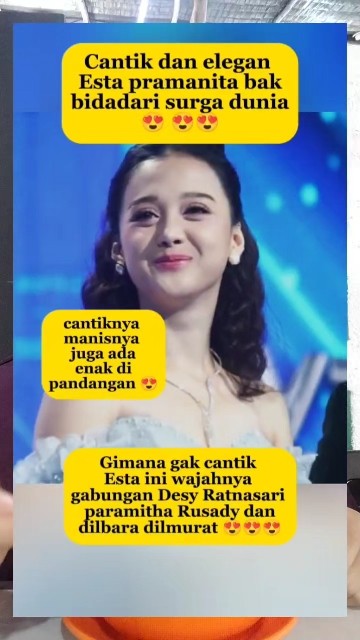 Esta cantik elegan banget #estapramanita #baravalentino #shorts
