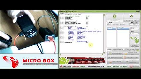 Samsung S3650 Read Codes with Micro-Box - www.micro-box.com