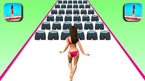 Clothes Run Gameplay All Levels iOS, Android Walkthrough Games Video Latest Update