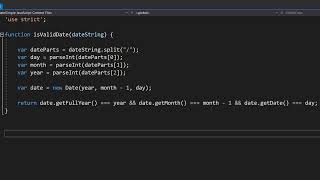 How to Validate a Date Using JavaScript (Simple)