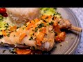 Очень вкусный ужин/ Кролик в сметанном соусе