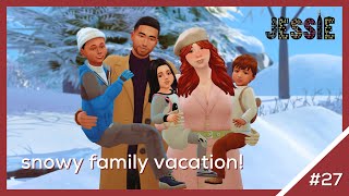First Family Vacation 😍❄️ Relaxing Snowy Escape || Disney All Stars Legacy || Ep.27