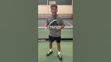 The most important shot in pickleball you MUST have! #pickleball #pickleballtips