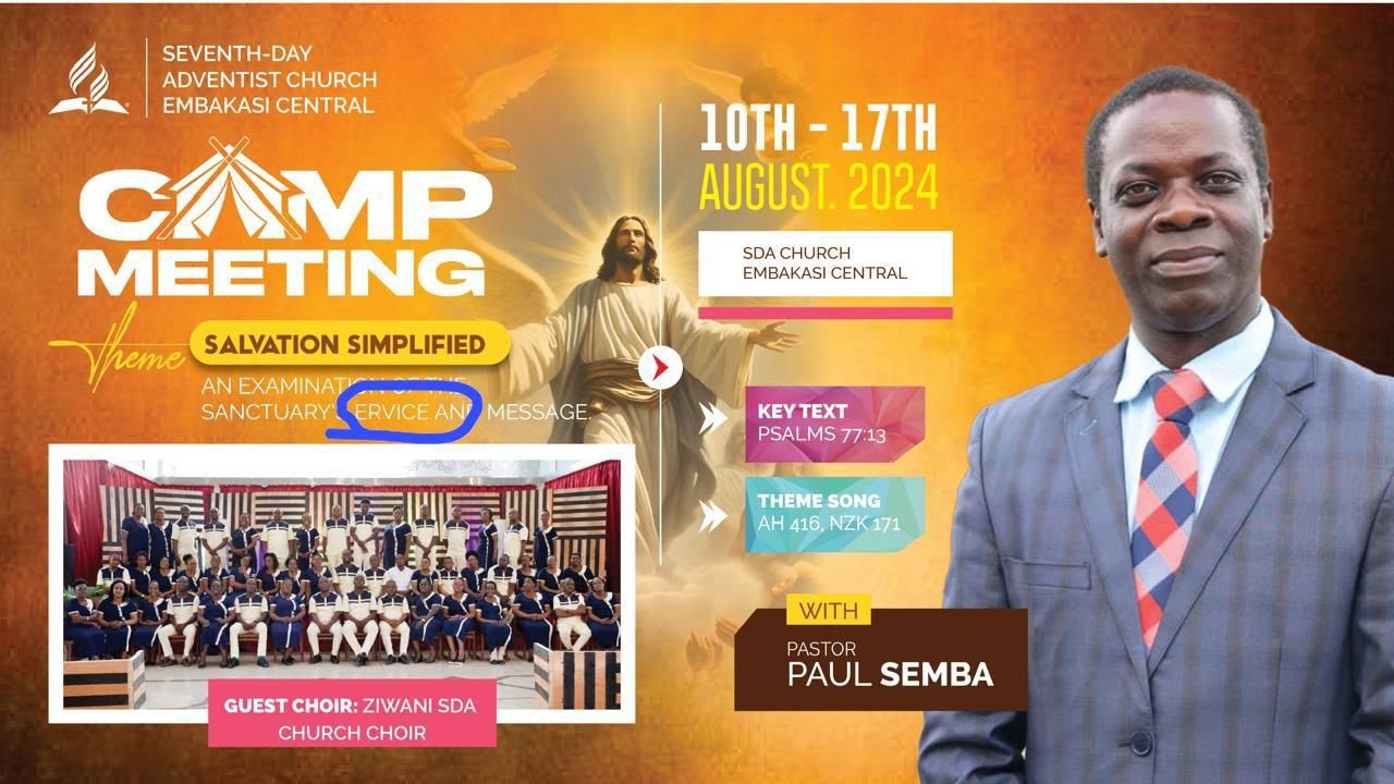 CAMP MEETING 2024 DAY 4|| EMBAKASI CENTRAL SDA - YouTube