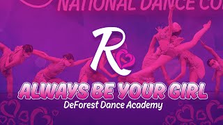 Best Lyrical // ALWAYS BE YOUR GIRL - DeForest Dance Academy