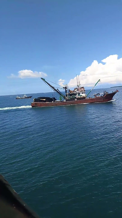 Purse Seiner Vessel Arrived At Malasugat Bay | STINGRAYMAN10