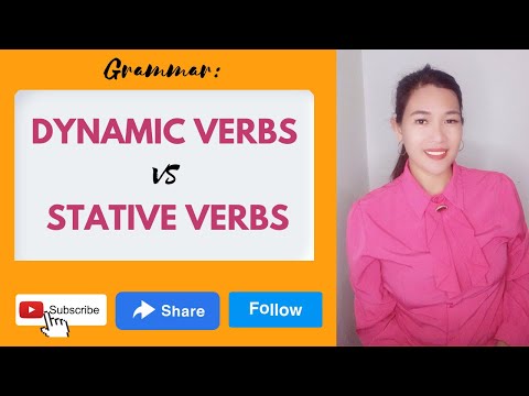 DYNAMIC VERBS VS