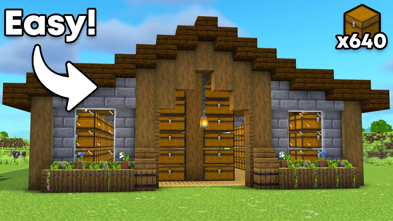 Minecraft: Ultimate Storage Room [Tutorial] - YouTube