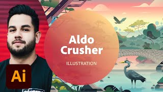 Illustration with Aldo Crusher - 1 of 3 | Adobe Creative Cloud