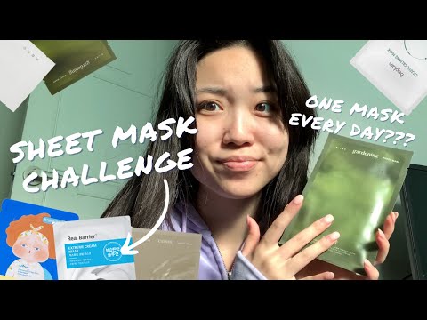 I Tried Using A Sheet Mask Everyday For One Week - video from Picky