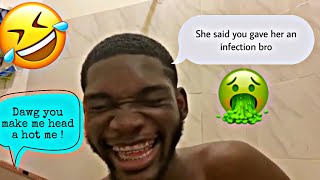 STD PRANK ON MY FRIEND Tahj Alex