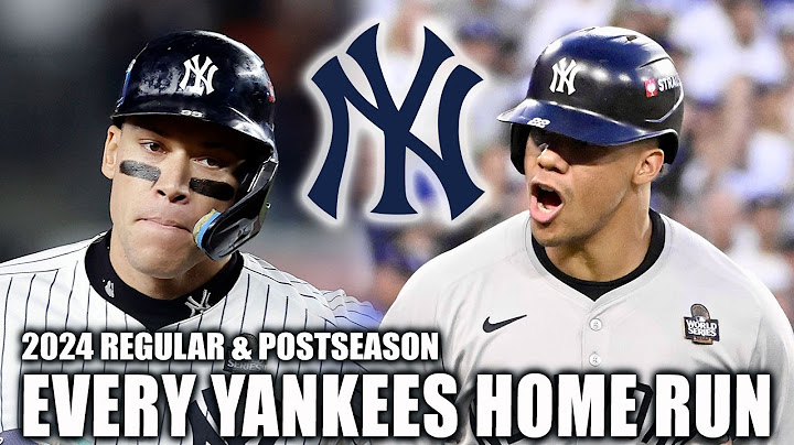 EVERY NEW YORK YANKEES HOME RUN from the 2024 MLB Regular & Postseason 💥 | ESPN MLB