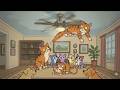 WHISKERS AND SUNNY CEILING FAN LTX 2 3 MULTIFRAME #LTX2.3 # MULTIFRAME #funny #cartoons