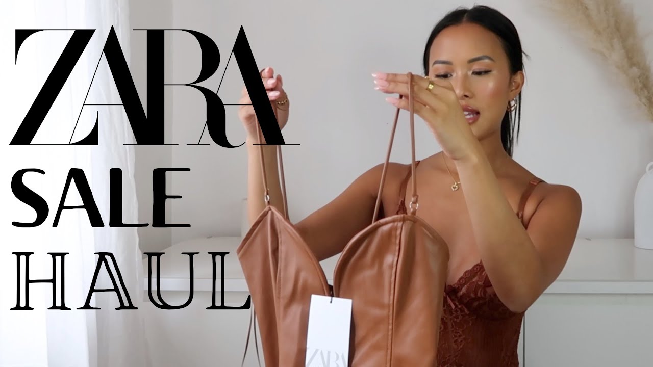 ZARA SALE TRY ON HAUL SUMMER 2022 YouTube