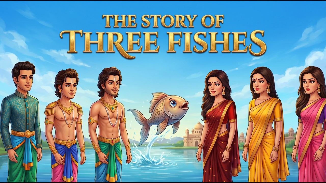 Story Of Three Fishes | Learn English | English Stories | Emotional Story | Moral Stories | Animated