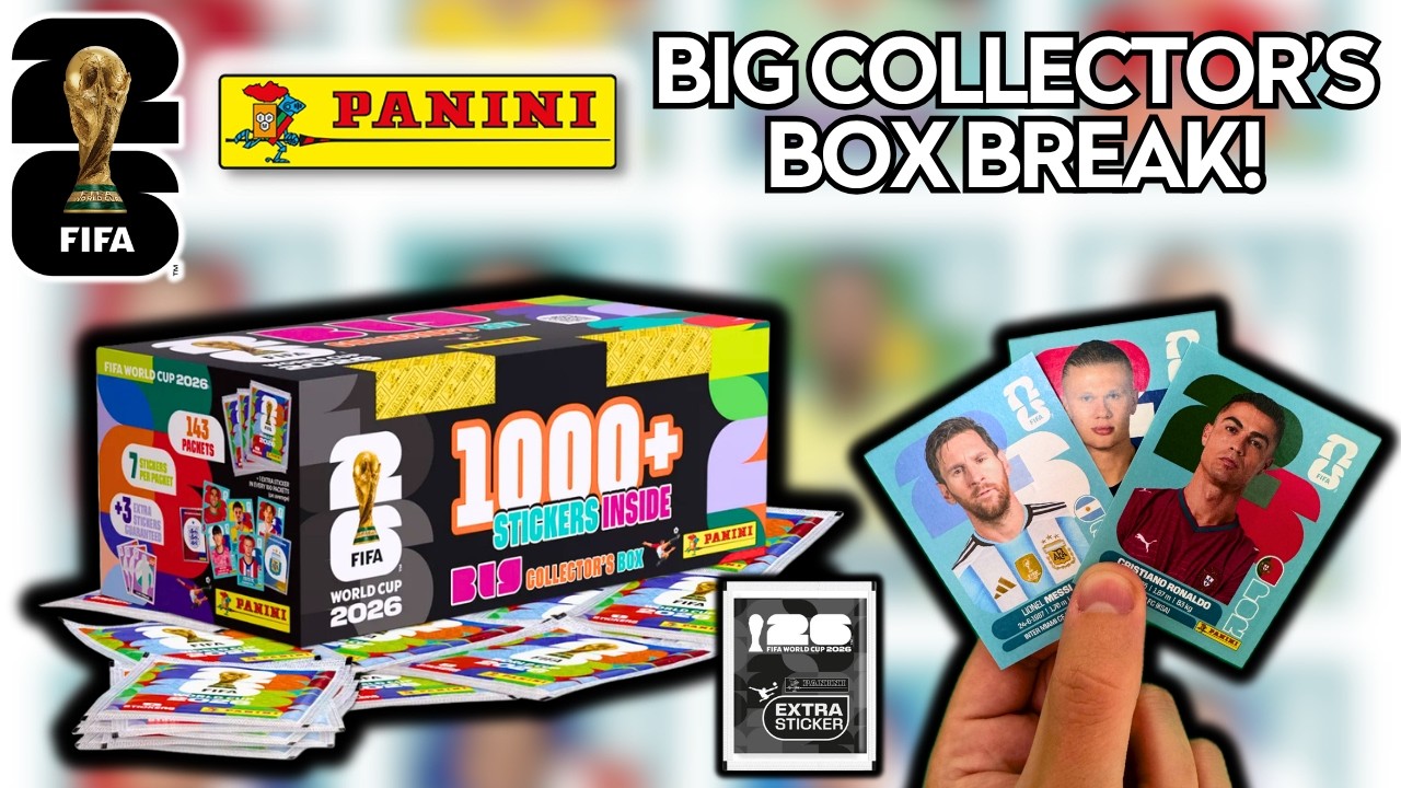 5 EXTRA STICKERS! | PANINI FIFA WORLD CUP 2026 STICKERS | BIG 