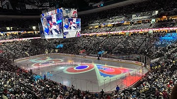 Avalanche players intro, new ice graphics