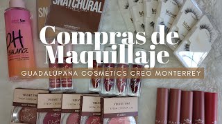 Compras de Maquillaje en la Guadalupana Cosmétics /centro Monterrey /Italia delux /pin up /BC