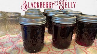 Blackberry jelly from scratch| No Pectin| Pine Knot Family Farm