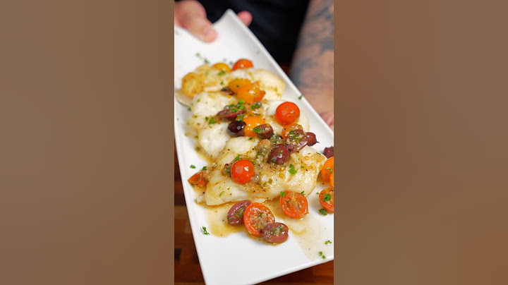 Beautiful Mediterranean Cod!