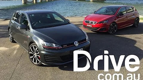 2016 Volkswagen Golf GTI Performance v Peugeot 308 GTi 270 | Drive.com.au