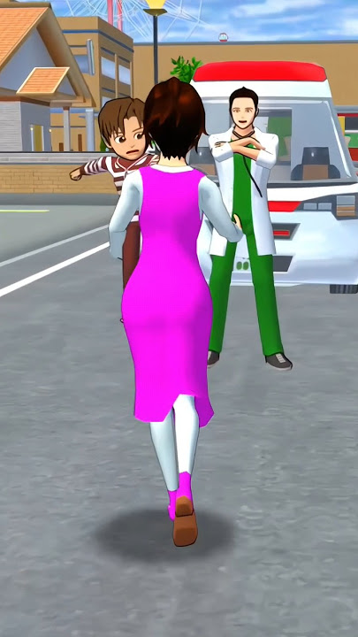 Dokter datang ke rumah untuk melakukan vaksinasi 🤣#shorts #sakuraschoolsimulator #shortsvideo #viral