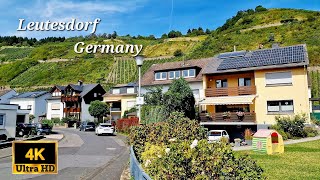 Most Beautiful Village In Germany The Old Wine Town Of Leutesdorf 4K Ultra Hd