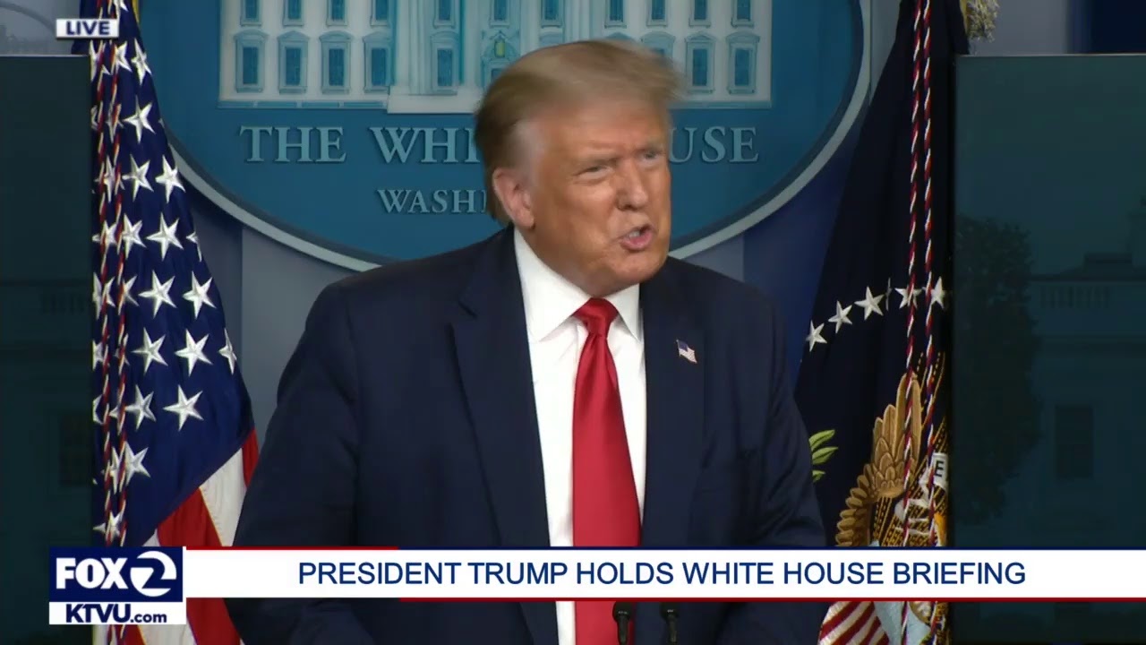 WATCH: President Trump holds a news conference at the White House - YouTube