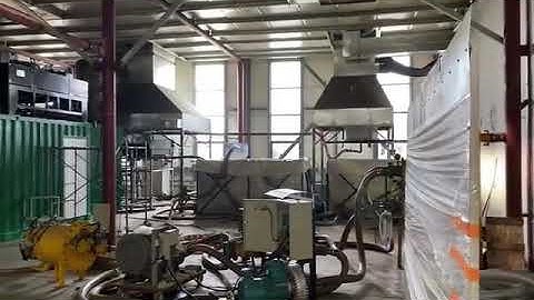 2×500kw natural gas generators in synchronization