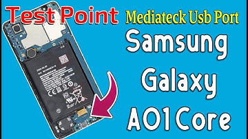 Test Point Samsung A01 Core A013F | Test Point A013F Samsung | Mediatek USB Port A01 Core Samsung