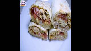 #SHORTS# طاكوس الدجاج و البيض مع سارة //Meilleure recette de burrito aux œufs