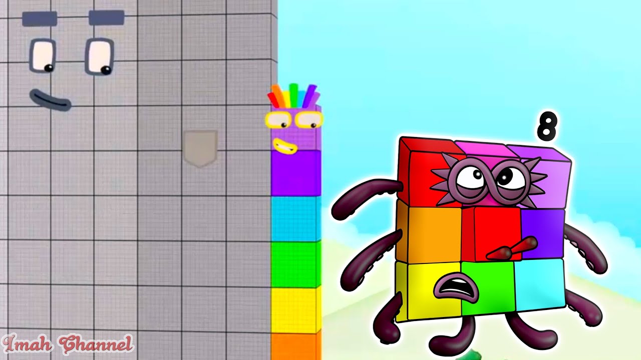 Numberblocks Human Animation The Eight By Fanmade Youtube Images