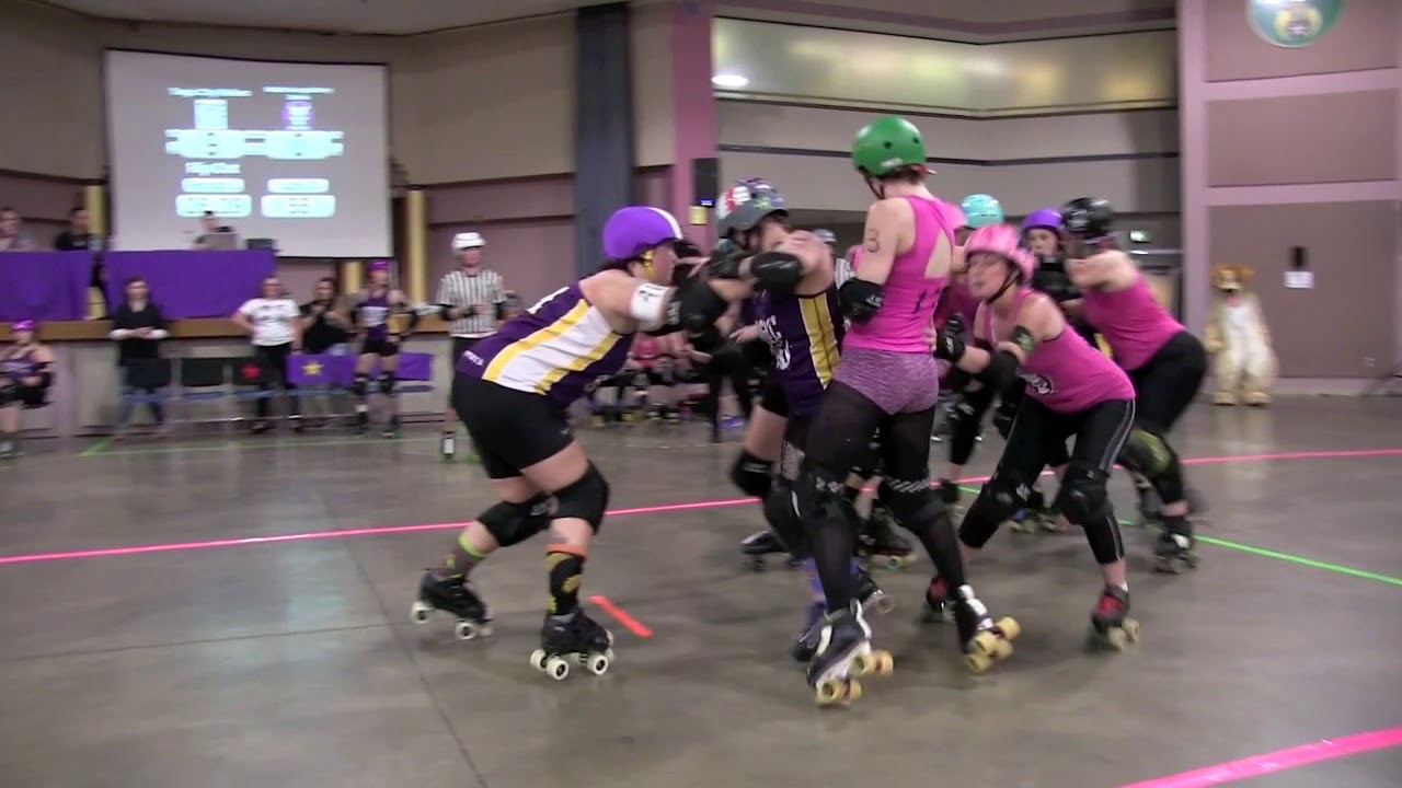 roller derby Middle Tragic City YouTube