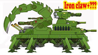 Vẽ xe tăng tự chế Morty Walker với iron claw theo phim hoạt hình xe tăng