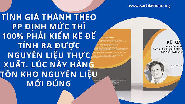 Đánh giá nguyên vật liệu theo giá thực tế năm 2024