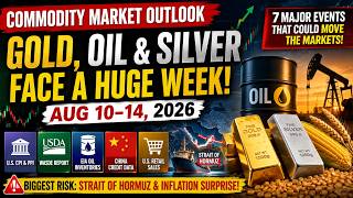Commodity Market Outlook: Gold, Oil & Silver Face a HUGE Week! | Aug 10–14, 2026