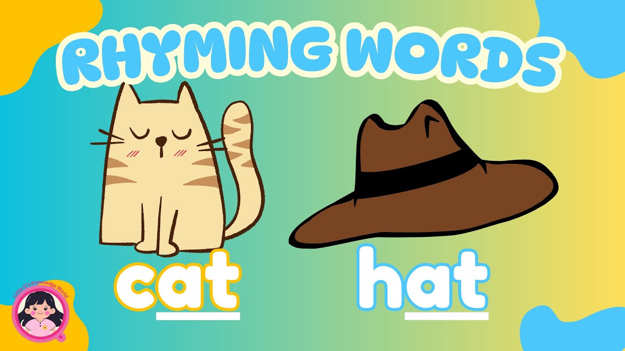 Rhyming Words for Kids | Learn Fun English Words That Rhyme with ...