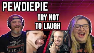 Try Not To Laugh @PewDiePie | HatGuy \& @gnarlynikki React