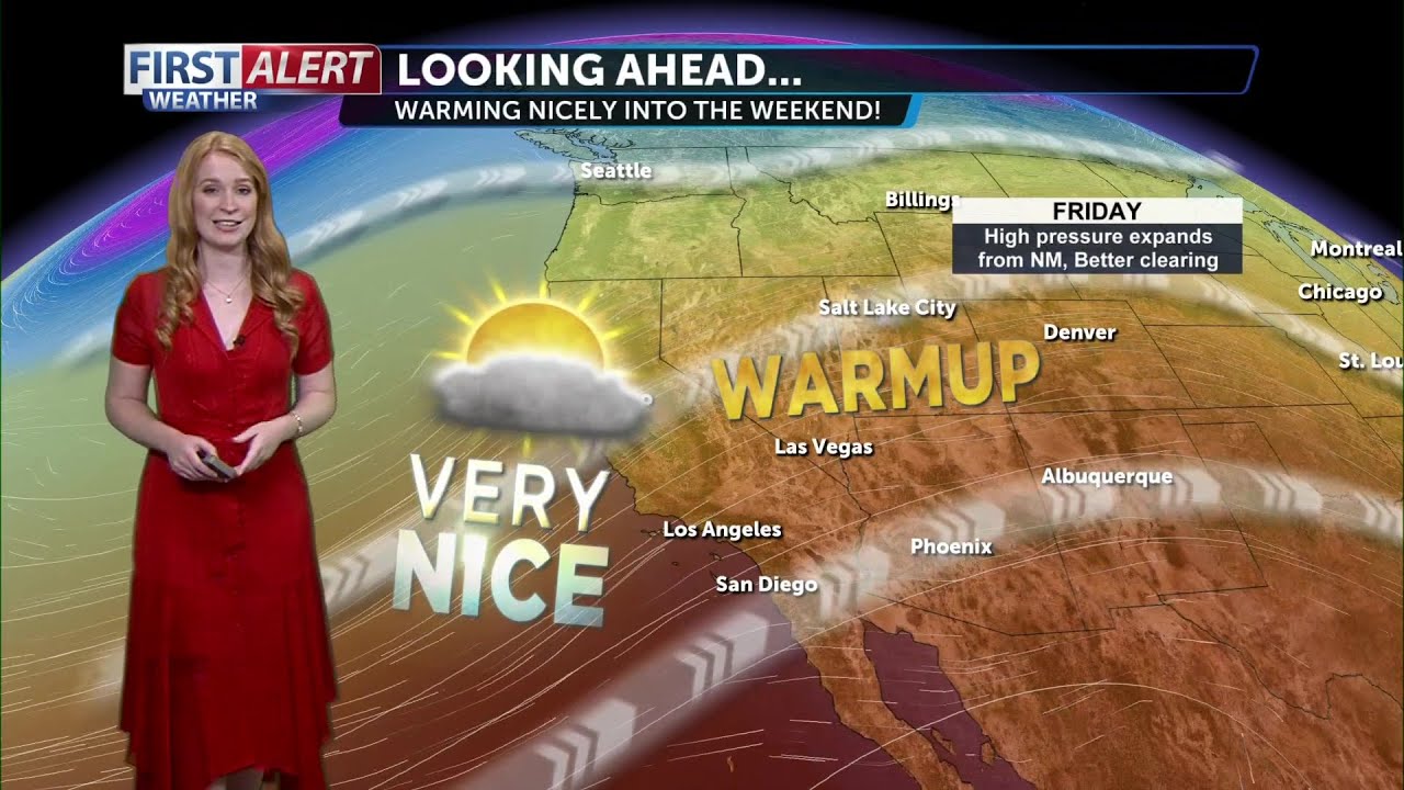 A very nice Friday will lead into an even warmer weekend - YouTube