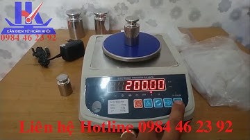 Hướng Dẫn Hiệu Chuẩn Cân Điện Tử KD TBED Chính Xác ✅ #Cân Điện Tử Hoàn Khôi