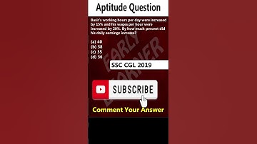 Quantitative Aptitude Question #64 #shorts #shortvideo #youtubeshorts| SSC CGL 2023 | SSC CHSL 2023