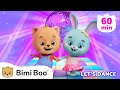 60 minute bimi dance mix bimi boo preschool learning for kids