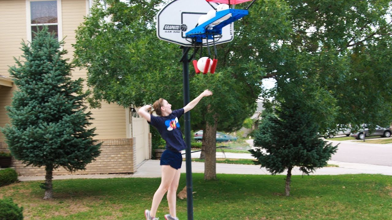 camera iphone 8 plus apk S'entraîner au volley avec un panier de basket