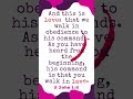 Love Commands Day 28