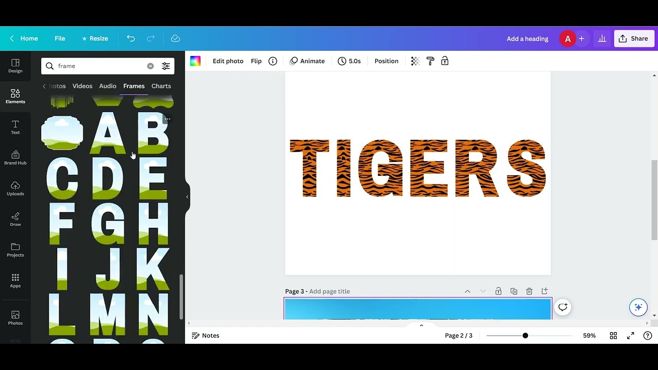 How to Use Frames in Canva - YouTube