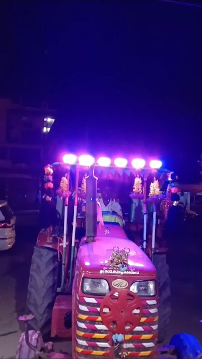 New Best led and Dog Horn Fitting in Tractor #newled #doghorn #tractor #bestledlight