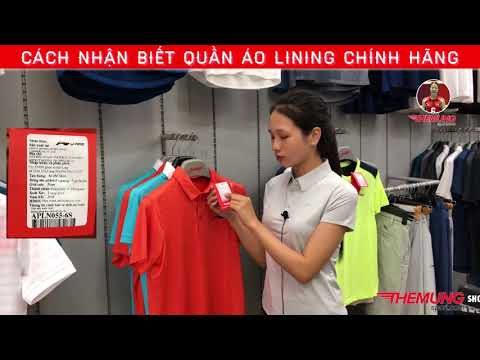Cách Nhận Biết Quần Áo Thể Thao LiNing Chính Hãng - Thế Mừng Sport