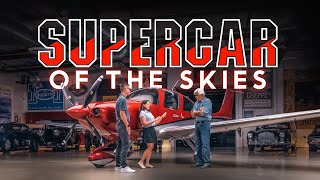 картинка: Суперкар небес! Встречайте Cirrus SR22T G7+ | Гараж Джея Лено