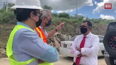 Tour of the Solomon Hochoy Highway Extension to Point Fortin